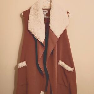 LeModa Sleeveless Fleece Vest